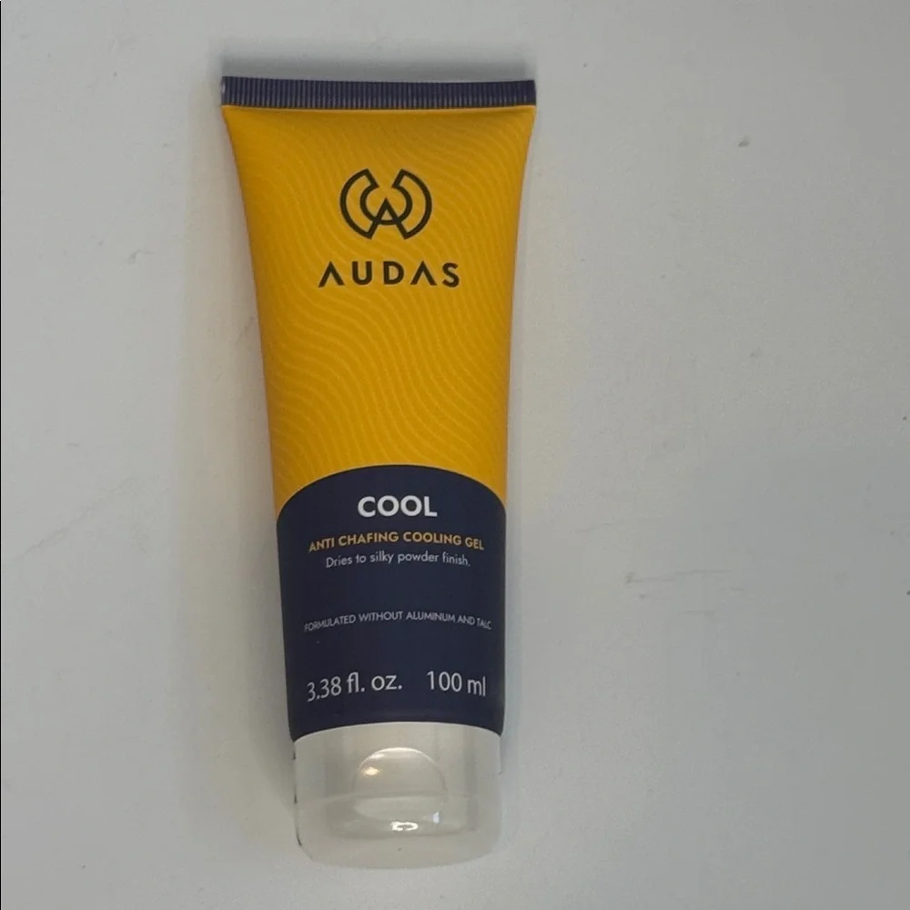 Lot of 2 Audas Cool Anti-Chafing Cooling Gel 3.38 fl oz